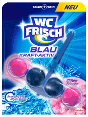 WC Frisch Blau Kraft Aktiv Blüten-Frische