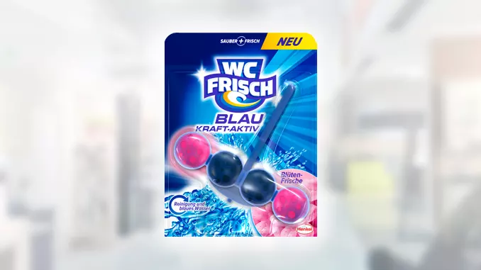 WC Frisch Blau Kraft Aktiv Blüten-Frische