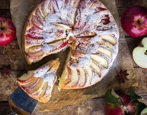Zeit für Apfelkuchen 