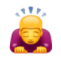 Brütet dieses Emoji über einer schweren Aufgabe oder macht er eine respektvolle Verbeugung?