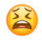 Ist diesem Emoji zum Heulen zumute oder ist es einfach nur müde?