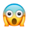Ist dieses Emoji über alle Maßen empört oder schreit es vor Angst?