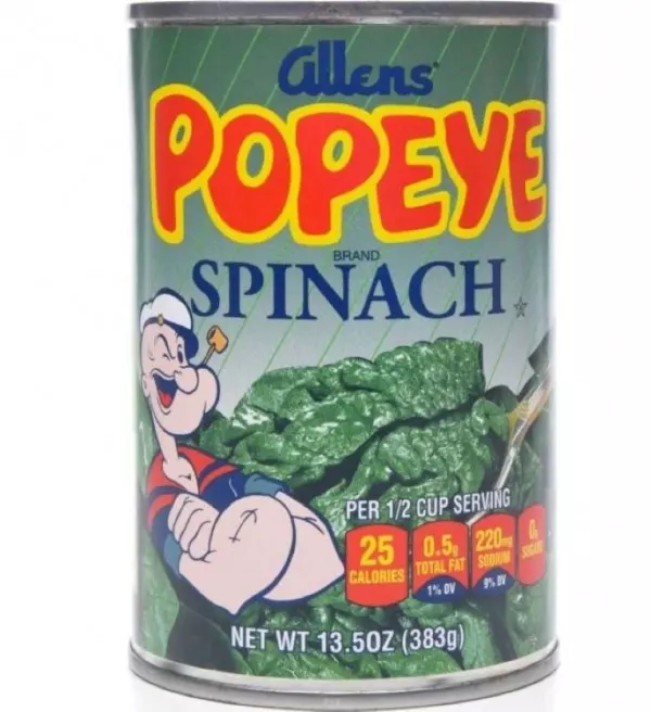 Klein und schmächtig war er, der Comic-Seemann Popeye. Doch mit Spinat mutierte er zum Superhelden. 