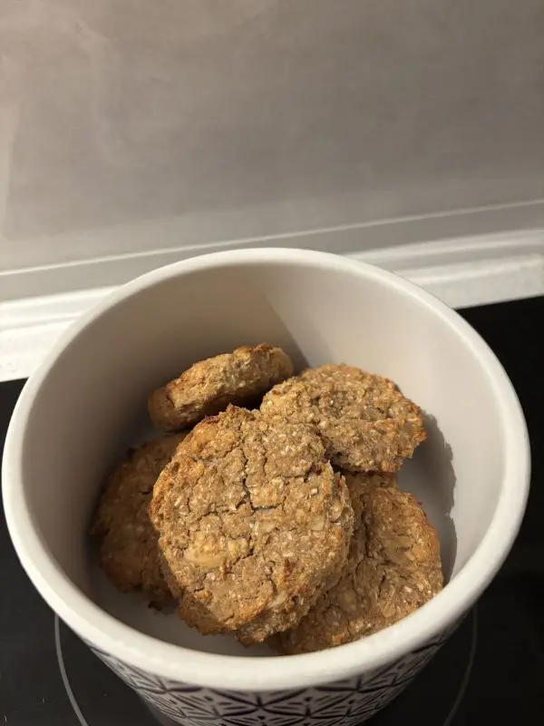 Die Cookies sind proteinreich und der perfekte Snack f&uuml;r zwischendurch oder vor dem Sport.