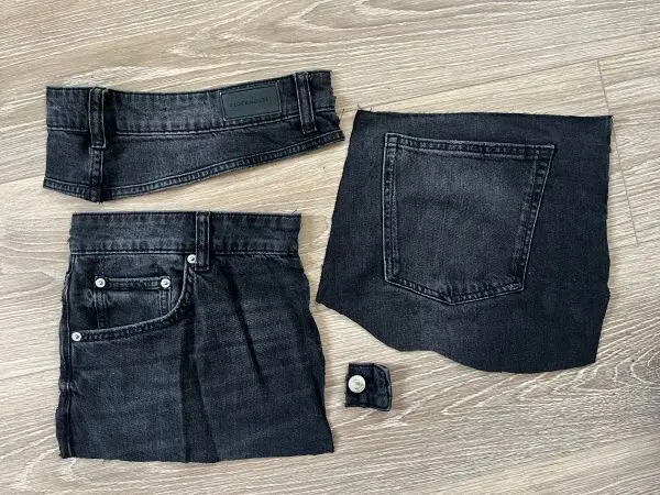 Deiese Jeans-Upcycling-Idee ist nicht nur super praktisch, sondern auch einfach gemacht.