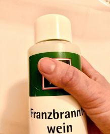 Franzbranntwein gegen Schuppen