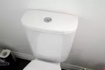 Reinigung des Toilettenspülkastens mit Gebissreiniger