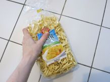 Spätzle "kleinbröseln"