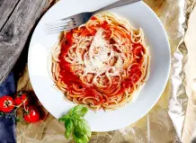 Noch billigere schnelle Spaghettisoße (Tomatensoße)