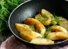 Einfache Kartoffeln mit Dill