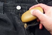 Klemmende Reißverschlüsse? Seife hilft