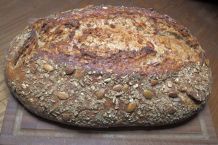 Frisches Brot im Supermarkt