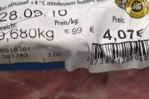 Mogelpackungen im Supermarkt