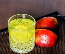 Sommergetränk-Apfel-Orangensaft