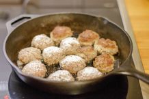Knusprige Hackfleischbällchen