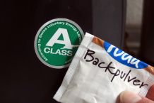 Aufkleber lösen, Backpulver hilft