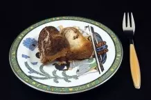 Marmorkuchen mit Erdnussbutter