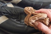 Nach der Laufmasche - kaputte Nylons können sparen helfen