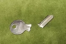 Abgebrochener Schlüssel im Zylinderschloss