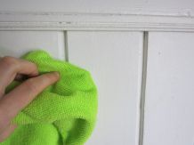 Weiß lackierte Türen/Schränke säubern