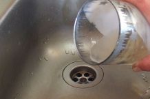 Abfluss verstopft durch Kerzenwachs?