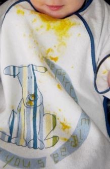 Babybreiflecken verschwinden lassen