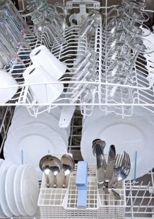 Essig als Klarspüler für die Spülmaschine