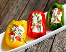 Fingerfood: Gefüllte Paprika