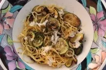 Spaghetti mit Zucchini