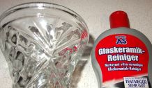 Kalk & Dreck aus Glasvasen mit Glaskeramikfeldreiniger entfernen