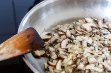 Champignonpfanne - wie auf dem Jahrmarkt