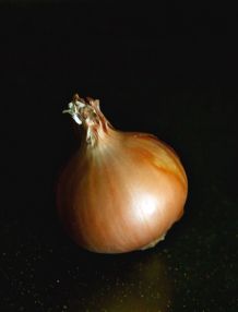 Gefrorene Zwiebeln = schälen ohne Tränen