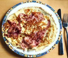 Pfannkuchen-Pizza