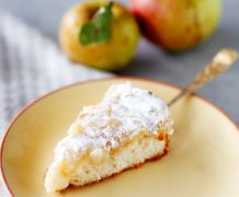 Bisquit-Apfelkuchen