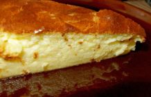 Einfacher Käsekuchen ohne Boden