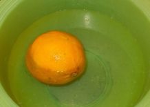 Erfrorene Apfelsinen (Orangen) wieder essbar bekommen