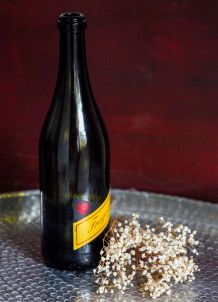 Fruchtfliegen mit Wein loswerden