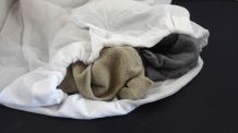 Socken in den Wäschesack