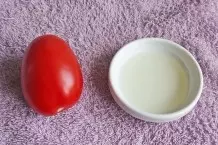 Tomaten-Honig-Maske gegen Pickel und Mitesser