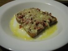 Toast in der Mikrowelle