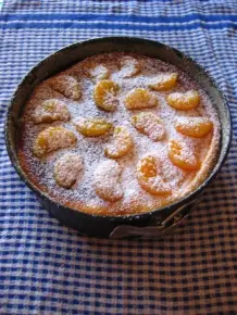 Mandarinen-Käsekuchen ohne Boden