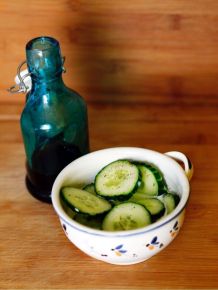 Joghurt-Salat-Soße für Gurkensalat