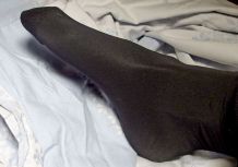Nylonsocken gegen kalte, nasse und schlecht riechende Füße