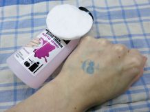 Disco-Stempel mit Nagellackentferner entfernen