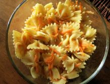 Nudel-Möhren-Knoblauch Salat unter 1 Euro