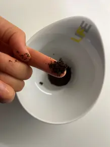 Kaffeesatz-Peeling