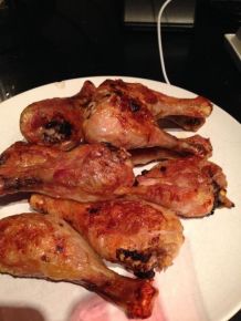 Gegrillte Hähnchenschlegel