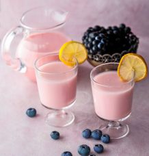 Heidelbeer-Milchshake