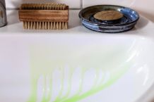Haare färben ohne Flecken