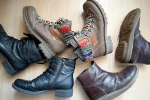 Trendige Stiefel